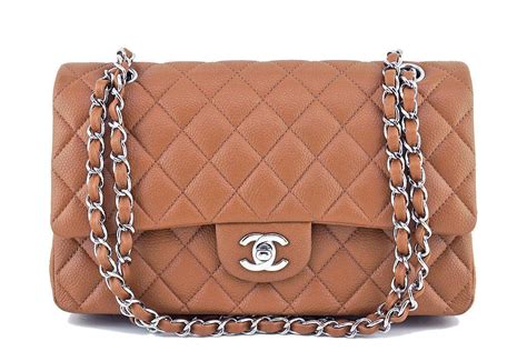 chanel medium classic flap caramel|authentic Chanel classic flap bag.